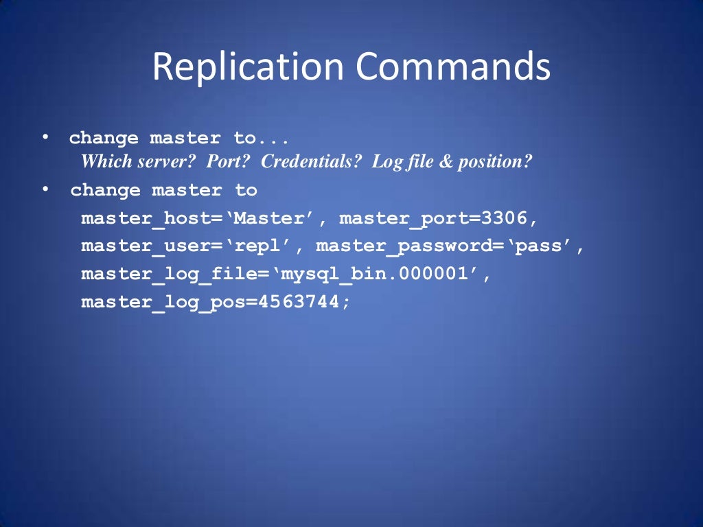 easy-mysql-replication-setup-and-troubleshooting-20-1024.jpg